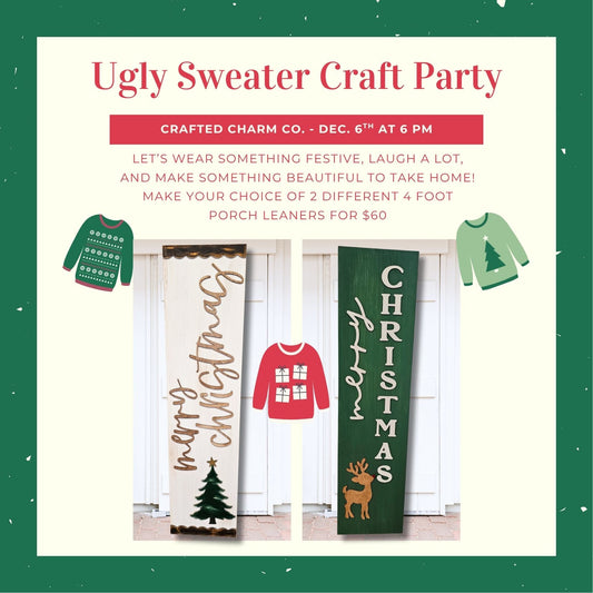 McVicker Ugly Sweater Craft Party