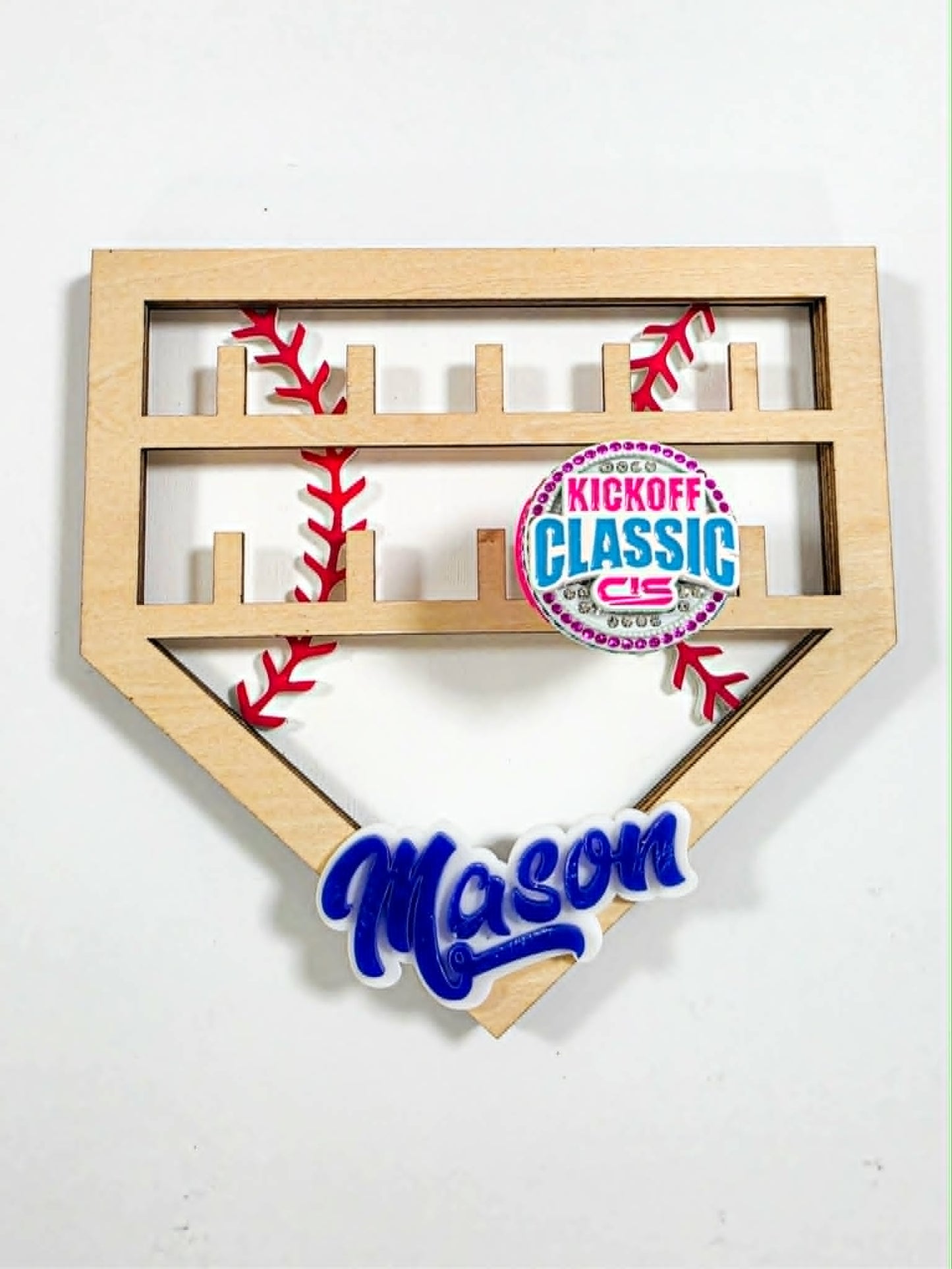Custom Wood Ring Holder- Baseball or Softball