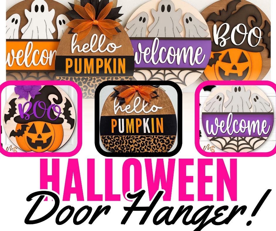 Halloween Door Hanger Class